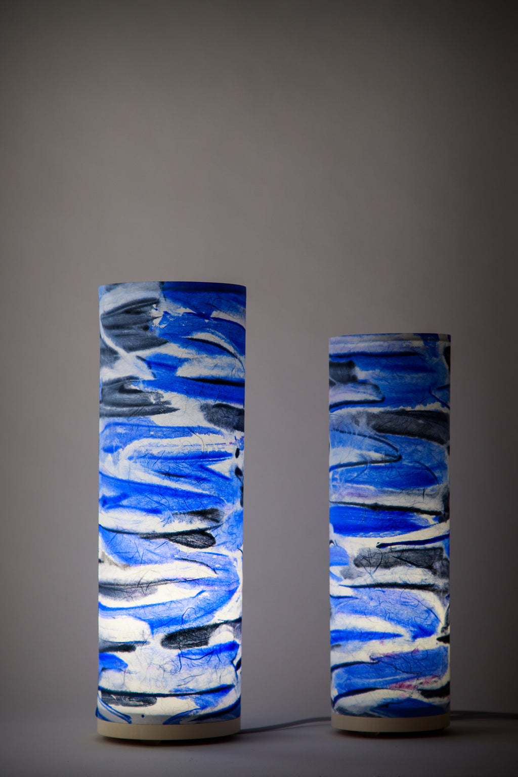 Ambient Flow - Blue & Black Studio Table Lamp