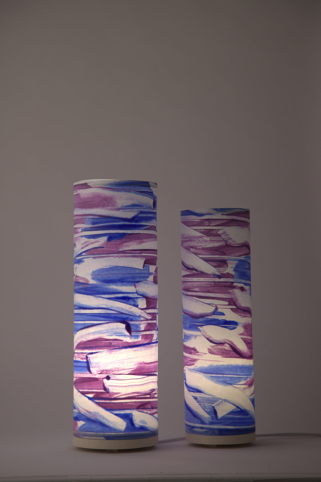 Ambient Flow - Blue & Magenta Studio Table Lamp