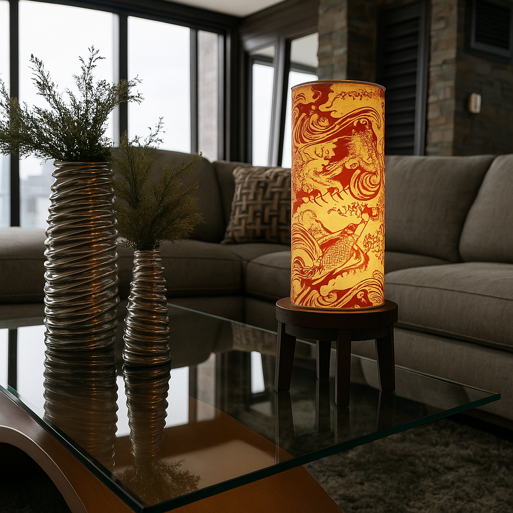 Global Motif Series - Golden Elephant / Crimson Koi / Edo Garden Lamps