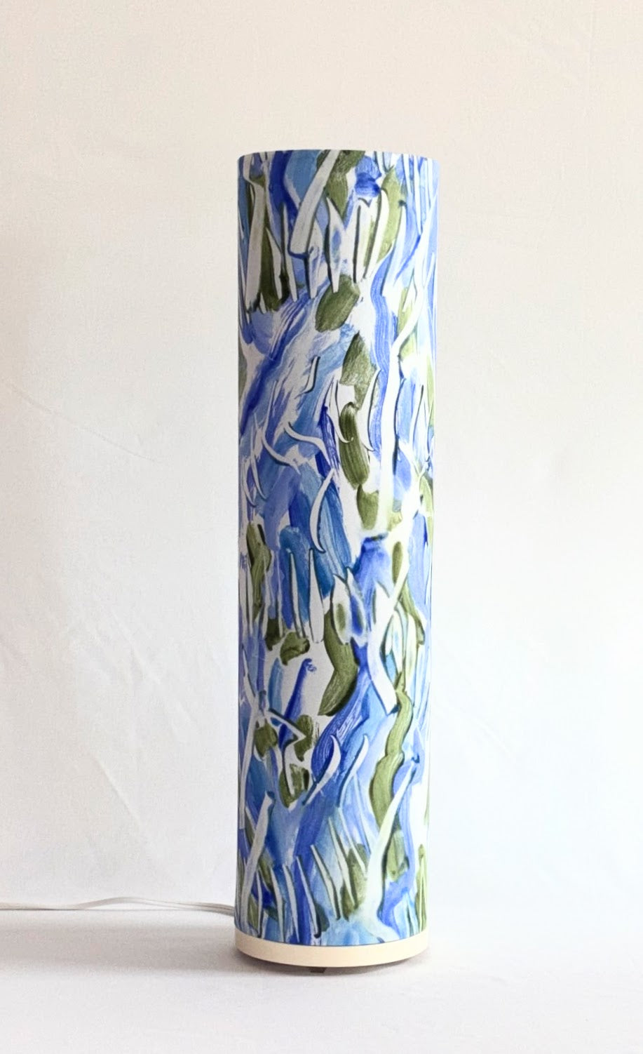 Handmade Flowing Water - Signature Lamp created by artist Patricia Branstead