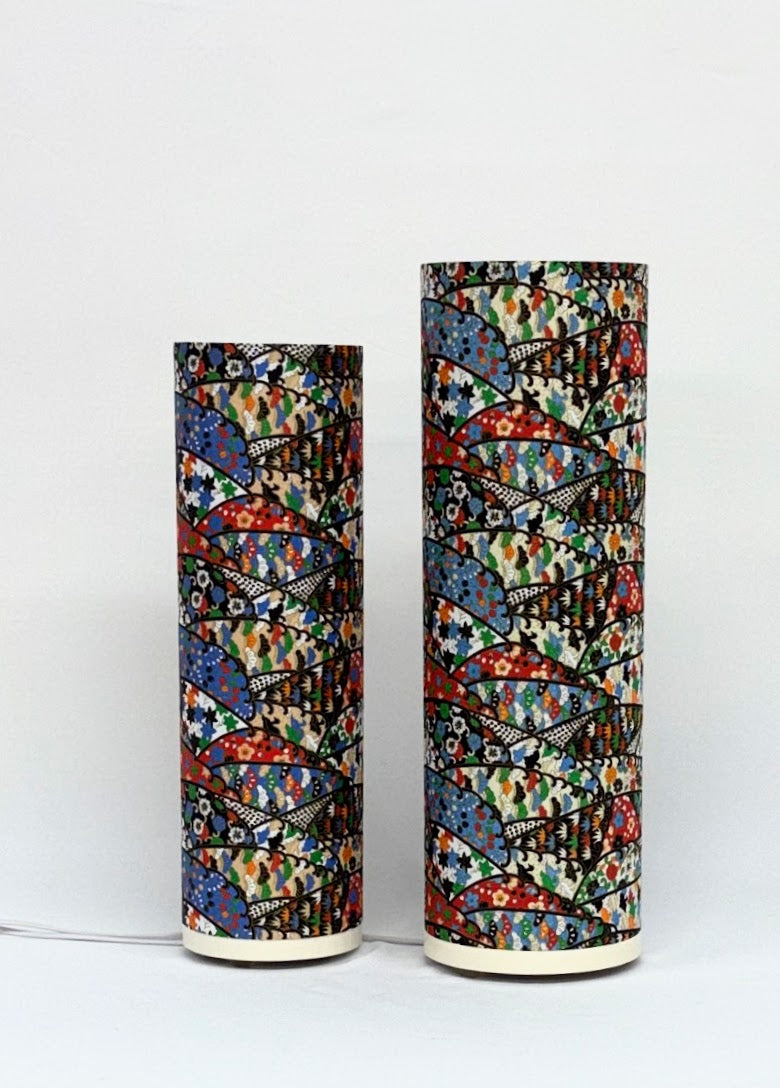 Global Motifs - Colorful traditional Japanese Festival Lamp