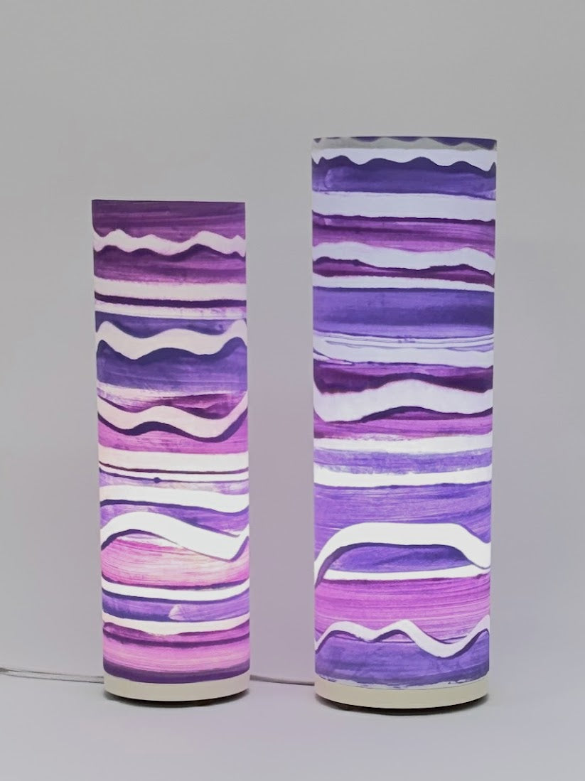 Purple Horizons Signature Lamp