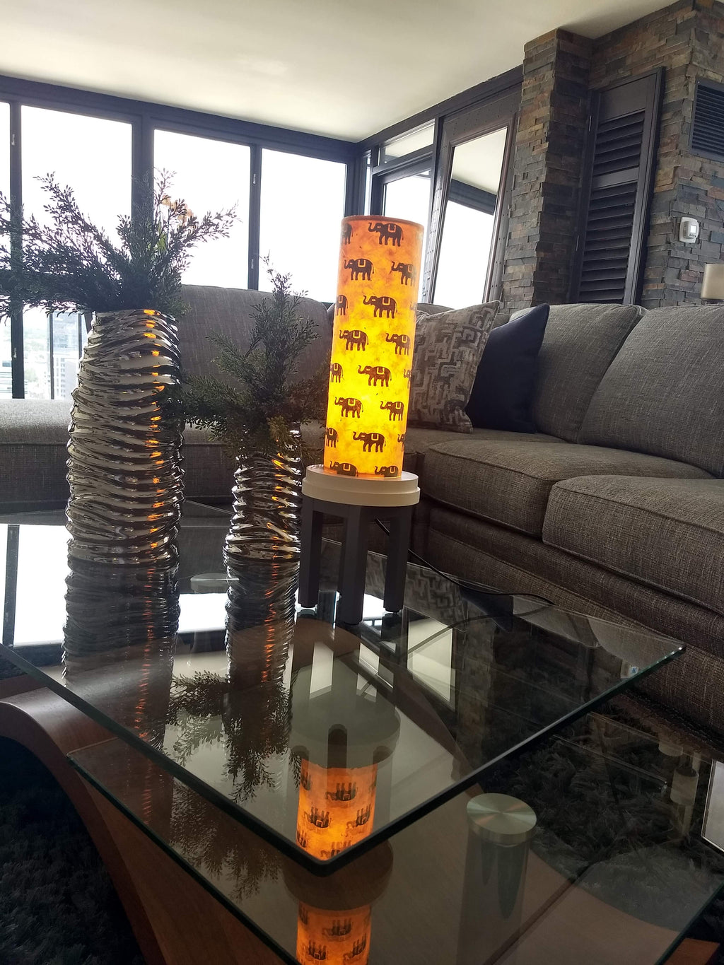 Global Motif Series - Golden Elephant / Crimson Koi / Edo Garden Lamps